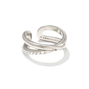 Kendra Scott Silver Infinity Band sz 8,9